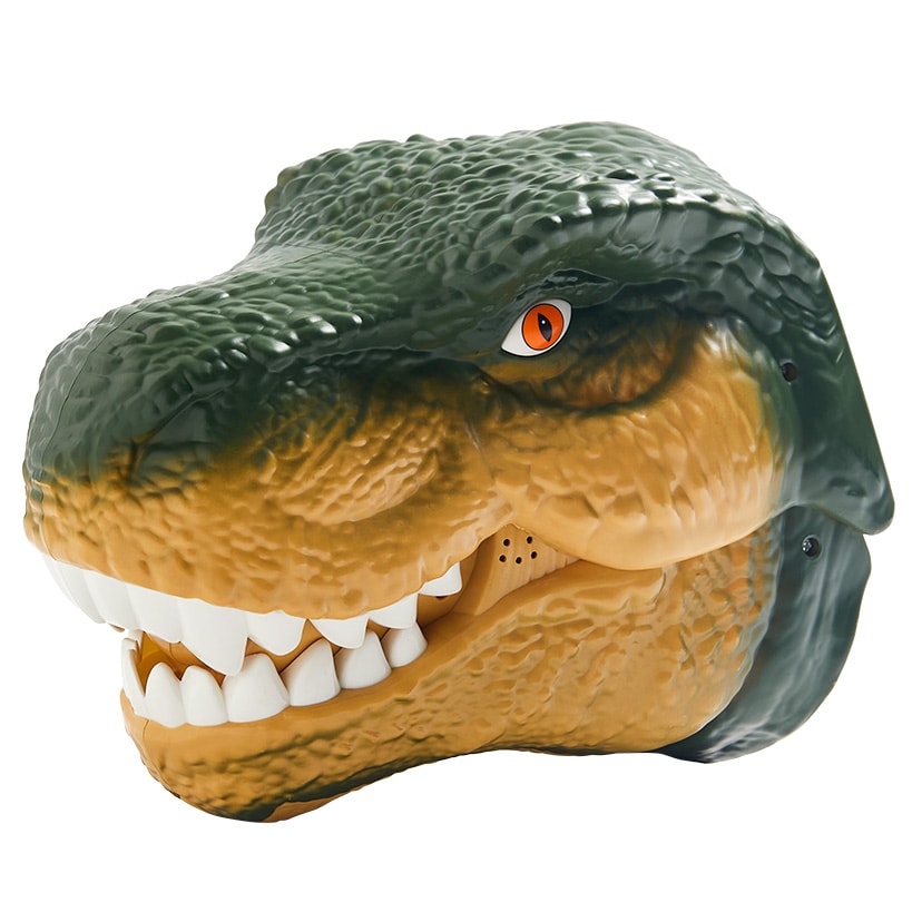 Dinosaur Bubble Machine - LED Light Realistic Roaring and Bubble Solution